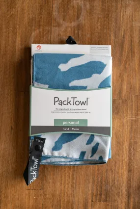 パックタオル パーソナル ハンド タイダルブルー | PackTowl Personal Hand Tidal Blue