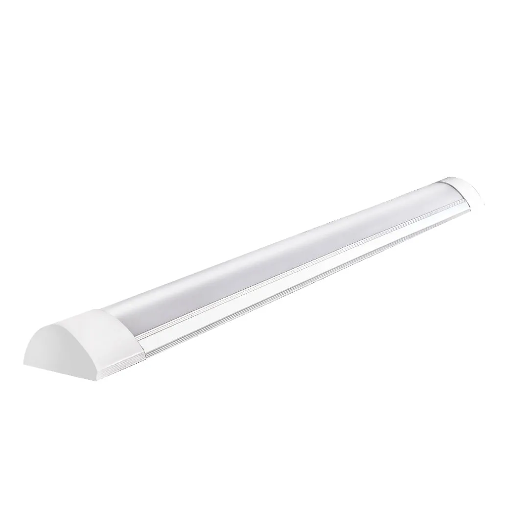 10Pcs LED Slim Ceiling Batten Light Daylight 120cm Cool white 6500K 4ft