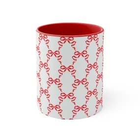 11oz Coquette Red Bow Coffee Mug