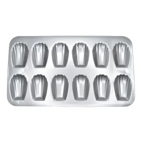 12 in 1 Madeleine Muffin & Cupcake Baking Tray – Non-Stick Bakeware BT205