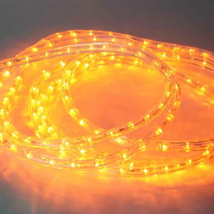 1/2" Orange LED Rope Lights