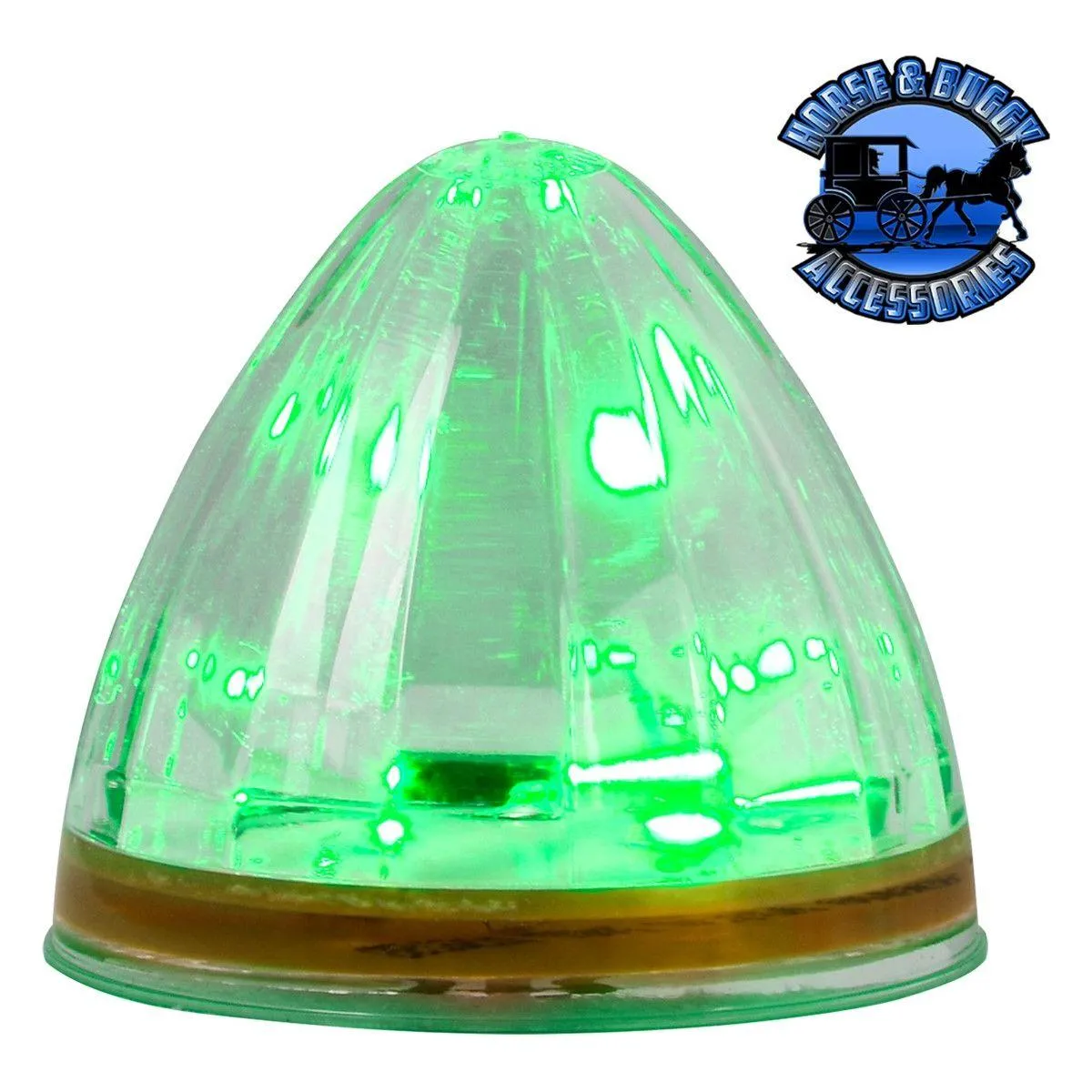 2 1/2" Watermelon sealed led grommet mount