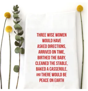 3 Wise Women Tea Towel