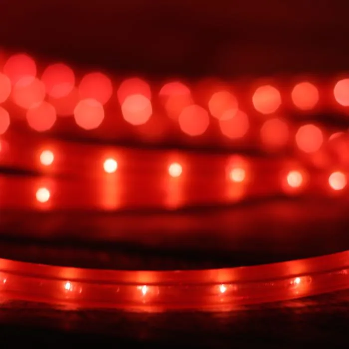 3/8" Red Incandescent Rope Lights