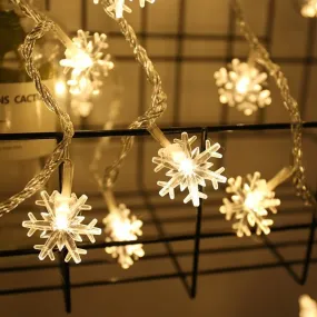 3m 20 LEDs Snowflake | Battery String Lights