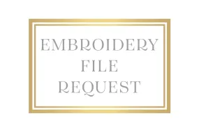 4-Letter Embroidery File Request