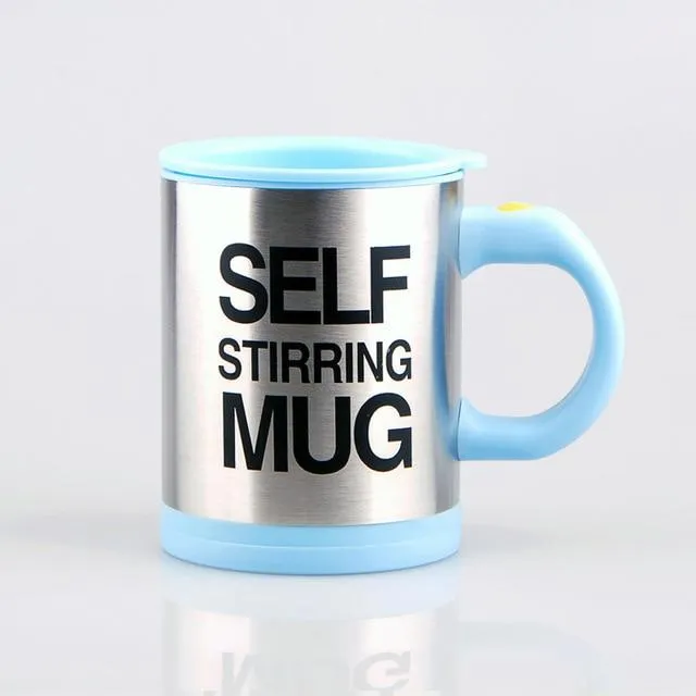 400ml Stainless Steel Automatic Self Stirring Mug with Lid