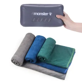 4Monster Microfiber Terry Towel Super Absorbent Quick Dry Suitable For Sports Fitness