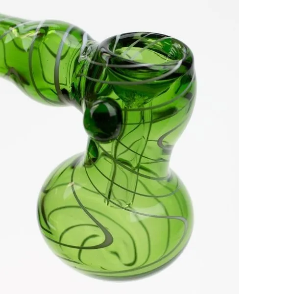 5.5" Green Hammer Bubbler