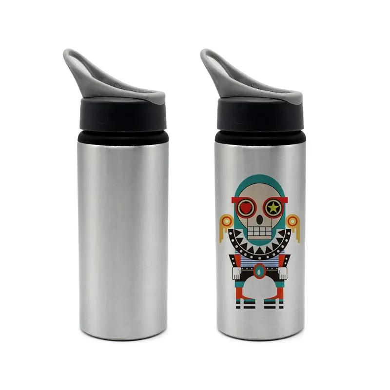 600ML Portable Aluminium Water Bottle Personalized sports bottle Outdoor travel portable kettle