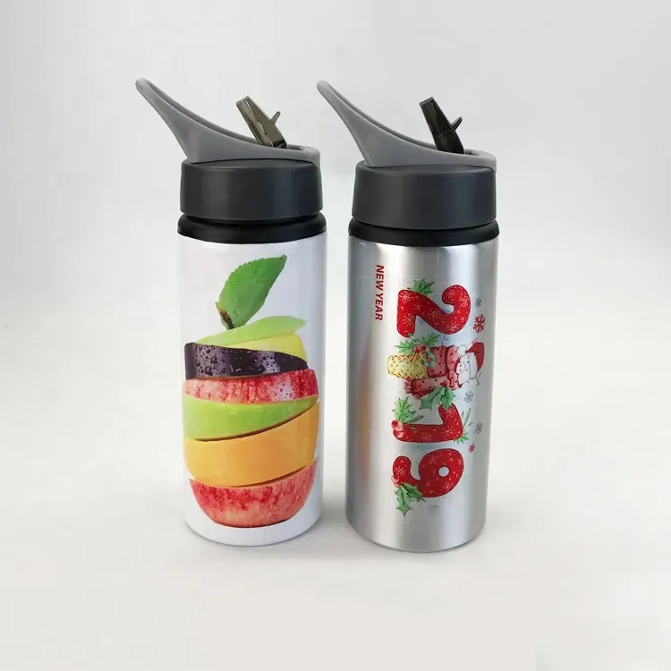 600ML Portable Aluminium Water Bottle Personalized sports bottle Outdoor travel portable kettle