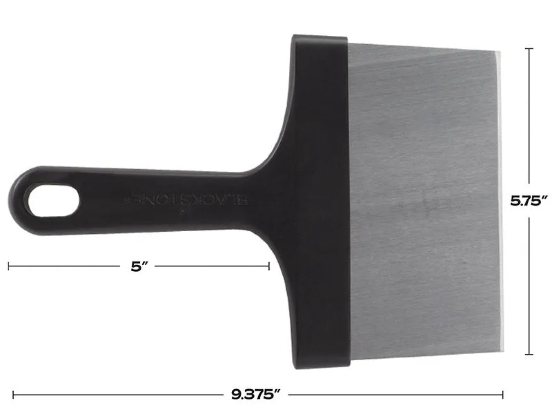 6" Scraper with Plastic Handle