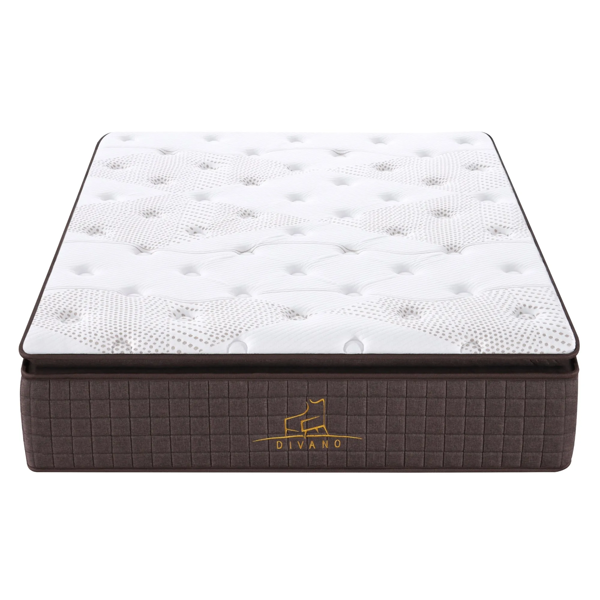 7 Zones Double Pocket Spring Medium Mattress, 34cm Luxe Dreams