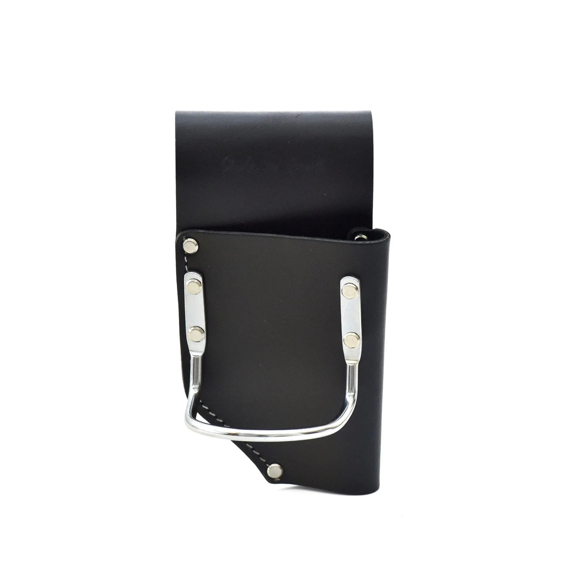 75450 - Pliers and Hammer Holder in Heavy Top Grain Leather in Black