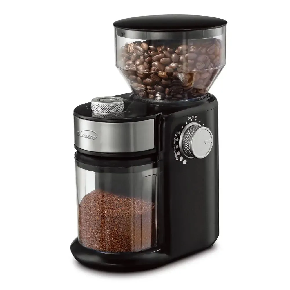 9-Ounce Automatic Burr Coffee Bean Grinder – Versatile Grind Options for Ultimate Freshness