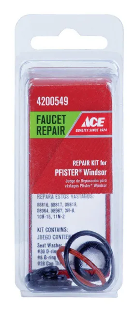 Ace 3H-8,10H-15 Hot and Cold Stem Repair Kit For Pfister