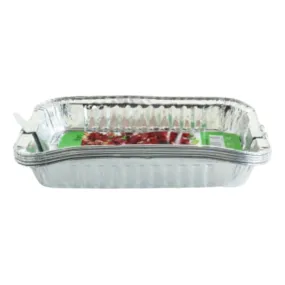 Aluminium Foil Cake Pans Rectangular  5pack WBAK006