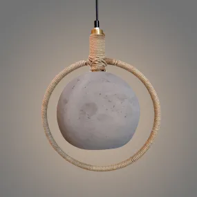 ANKUR CONCRETE BALL ROPE PENDANT LIGHT