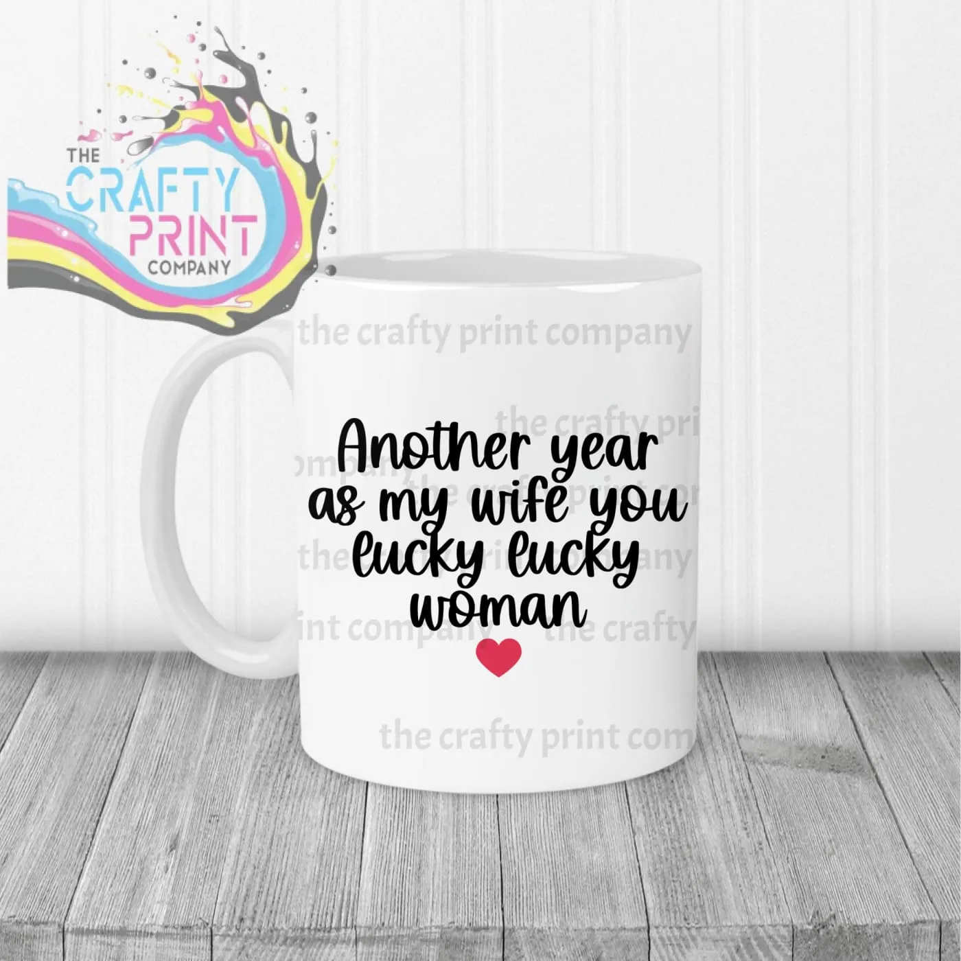 Another Year as my Wife Mug