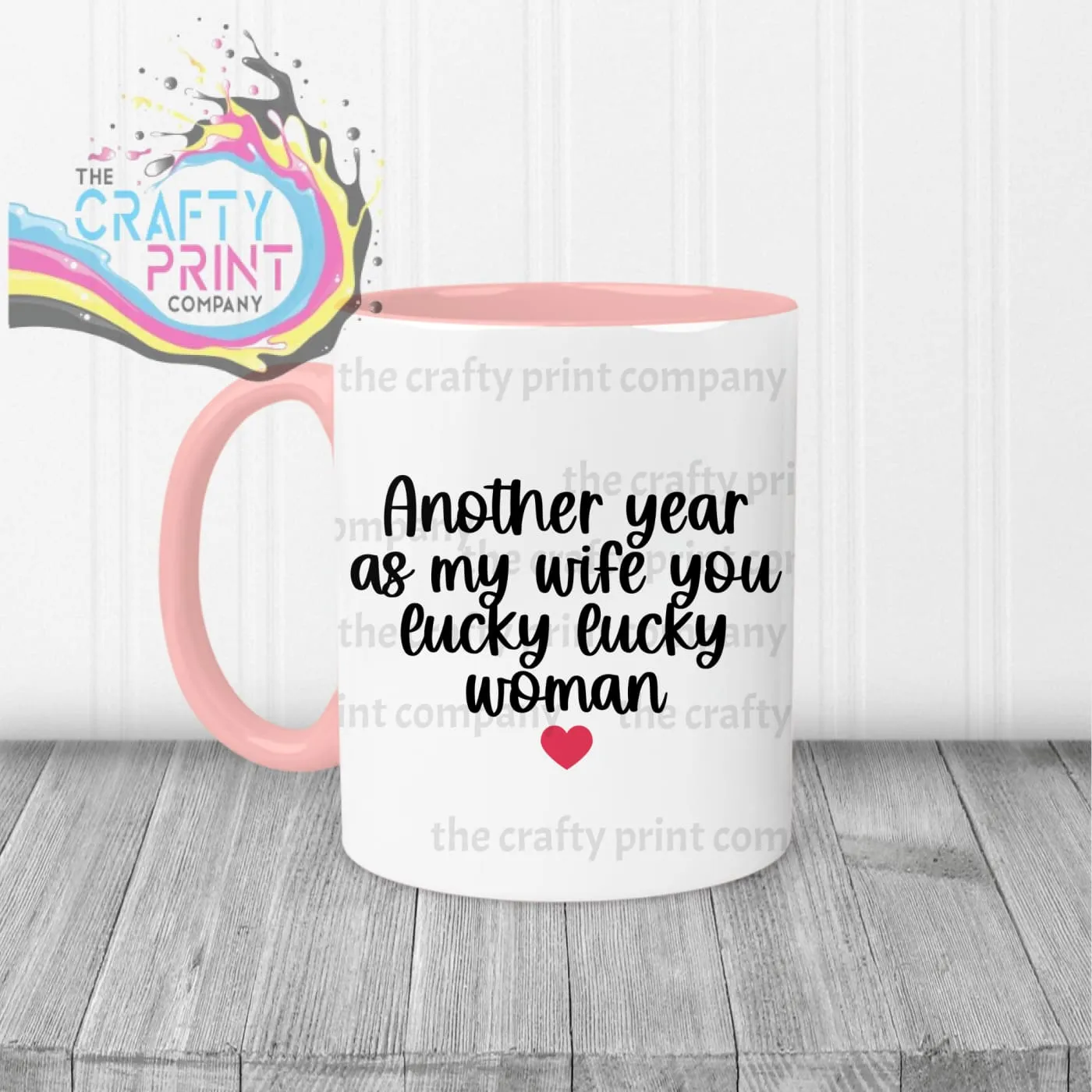 Another Year as my Wife Mug