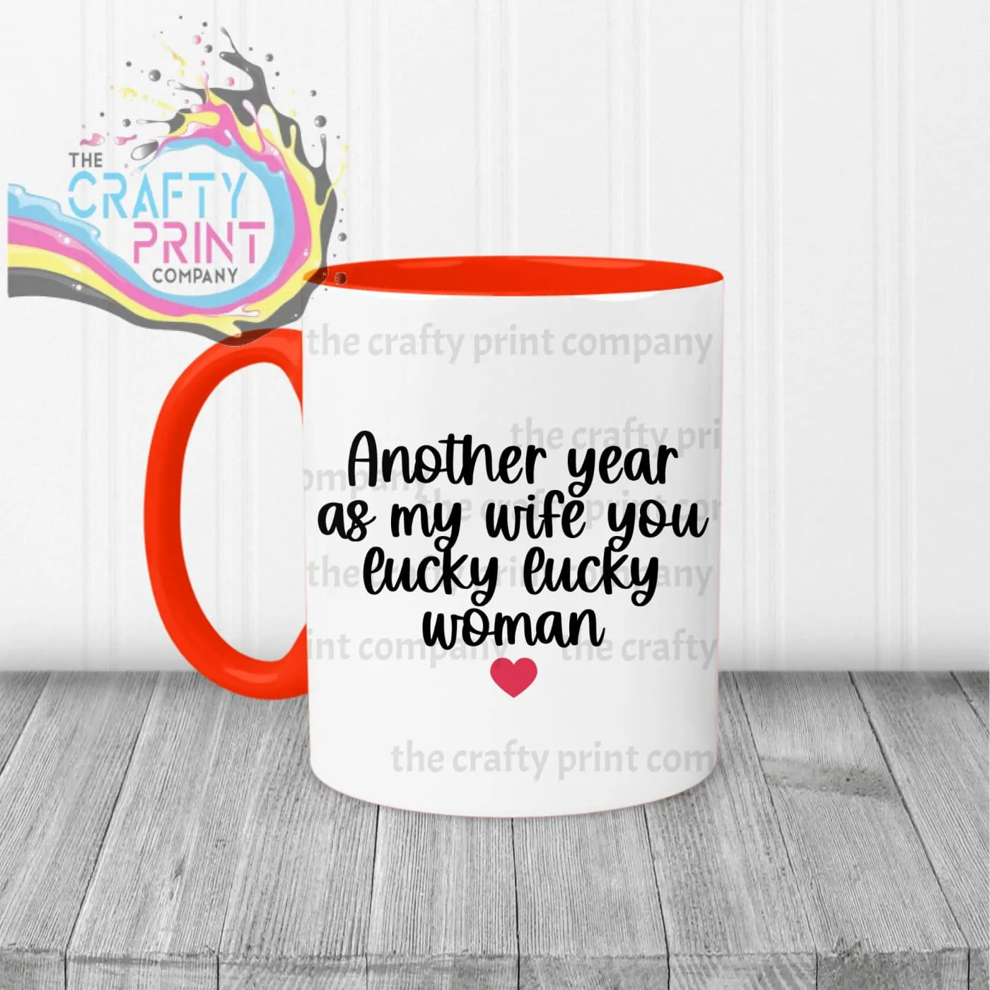 Another Year as my Wife Mug