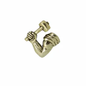 Arm and Hammer Gold Lapel Pin