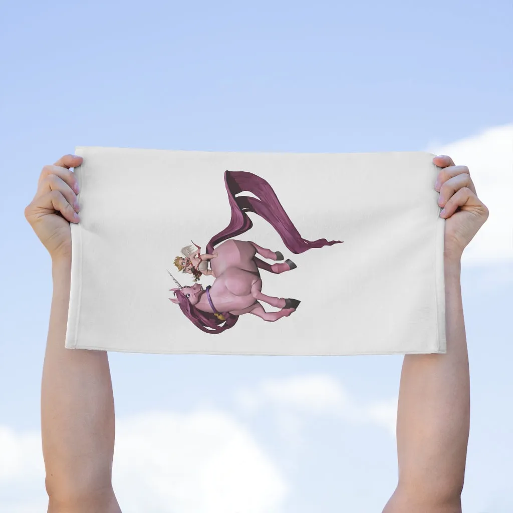 Baby Cupid and Horse Rally Towel, 11x18