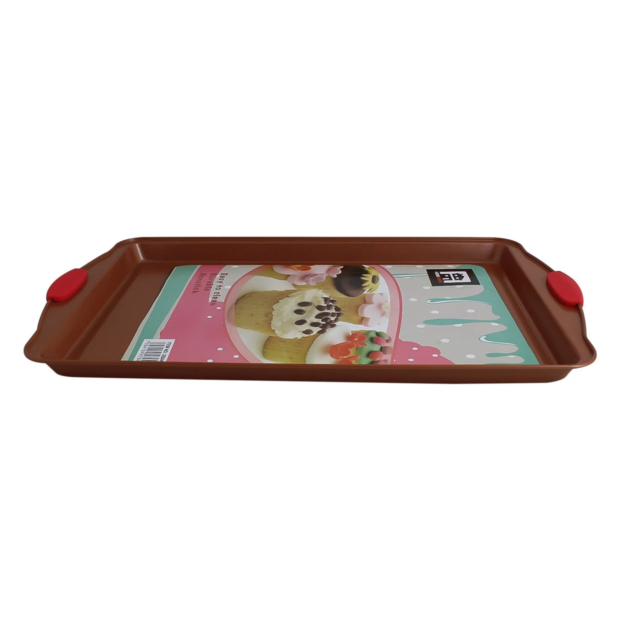 Baking Tray Cookie Sheet Copper Finish Rectangular XBAK348