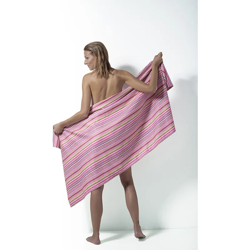 Beach & Travel Towel Blue Stripe