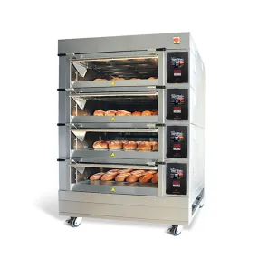 Belshaw DX-ECOTOUCH-2W-3 55.75" Stackable Electric 3 Deck Oven