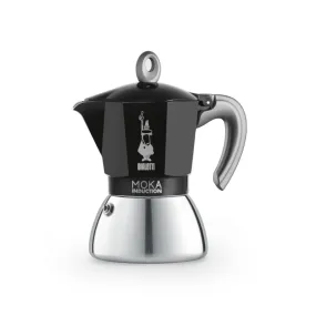 Bialetti Moka Induction Nera Black 6 Cup (320ml)