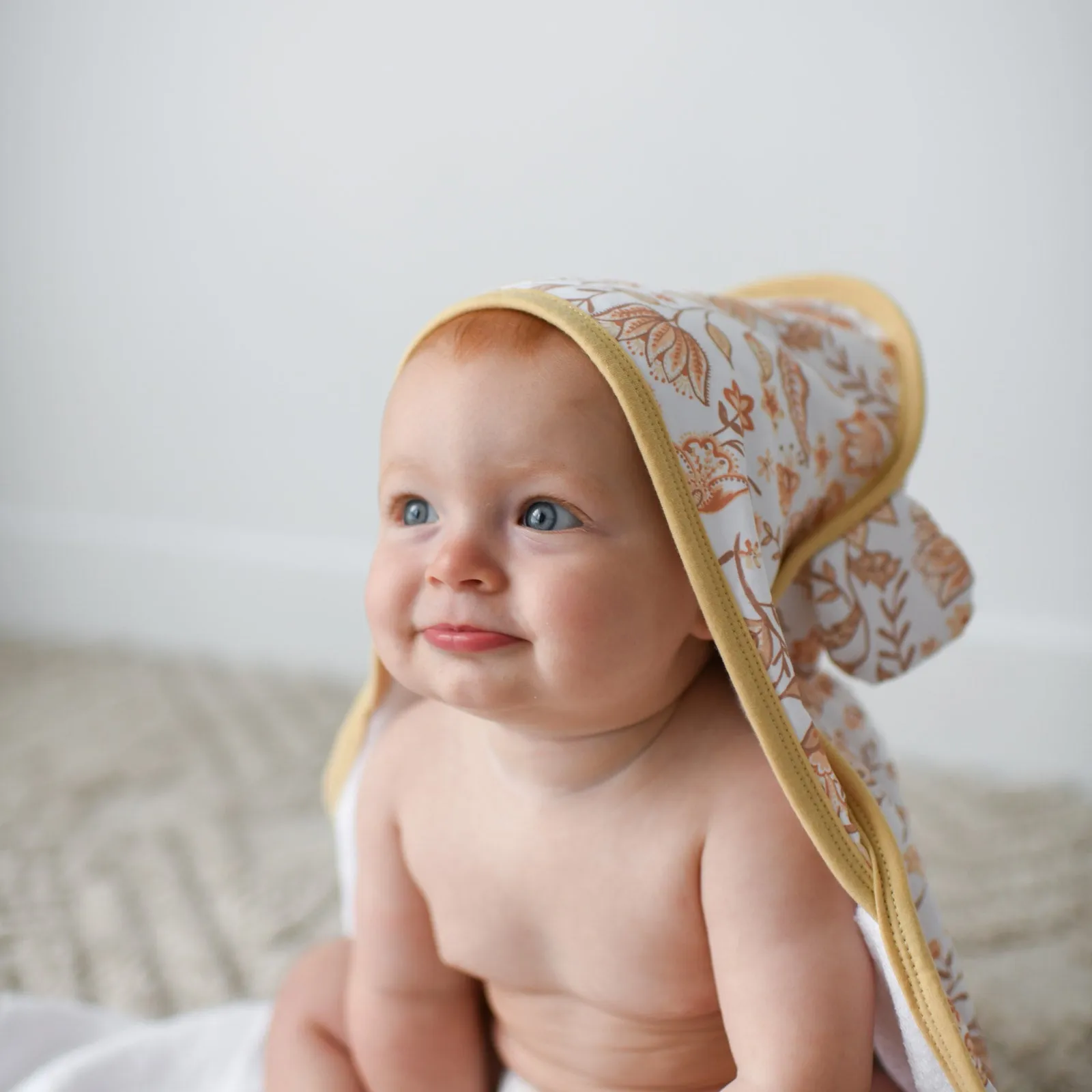 BOHEME Organic Cotton Hooded Bath Towel Set