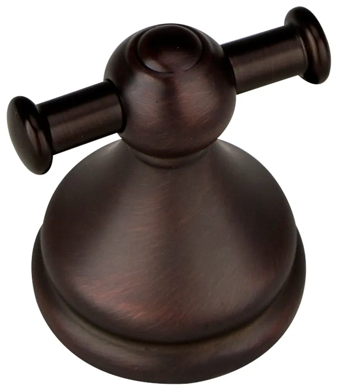 Boston Harbor L5053-50-10-3L Double Robe Hook, 2-Hook, Zinc, Oil-Rubbed Bronze, Wall Mounting :CD: QUANTITY: 1