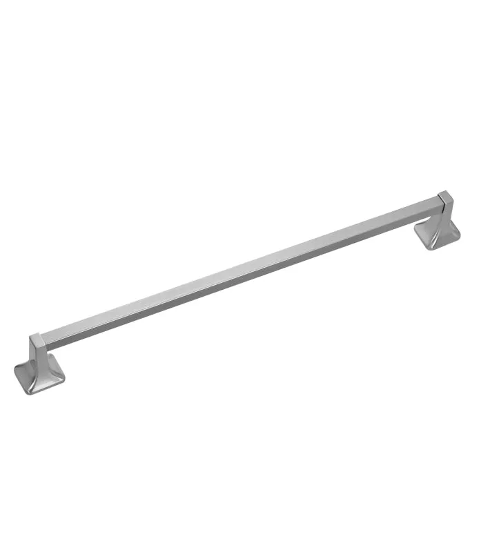 Boston Harbor Towel Bar, Brushed Nickel, Surface Mounting, 24 in :CD: QUANTITY: 1