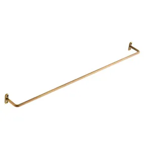 Brass towel bar large