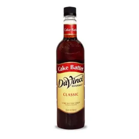 Cake Batter DaVinci Syrup Bottle - 750mL