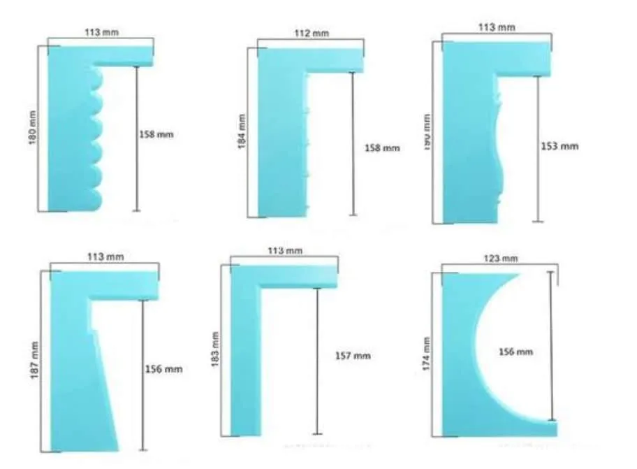 Cake Scrapers Set| Buttercream Cake Icing Tool | Ganache Cake | Icing Smoother | Buttercream | Cake Smoother | Edge Smoothing Decorating