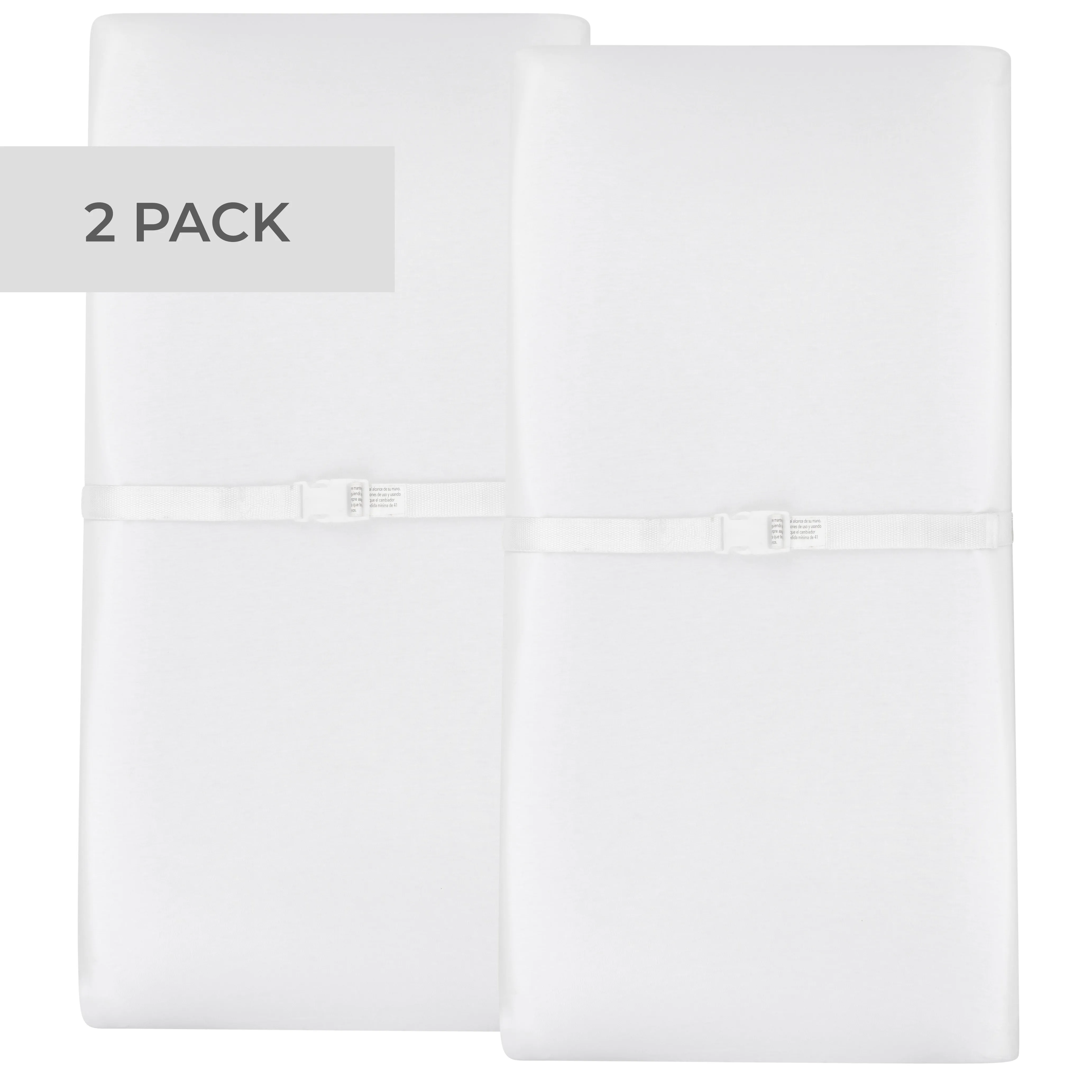 Changing Pad Cover | Cradle Sheet Set - Solid White