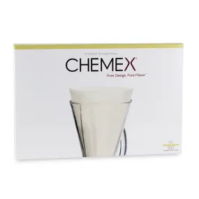 Chemex Bonded Filters FP-2 Unfolded Half Moon