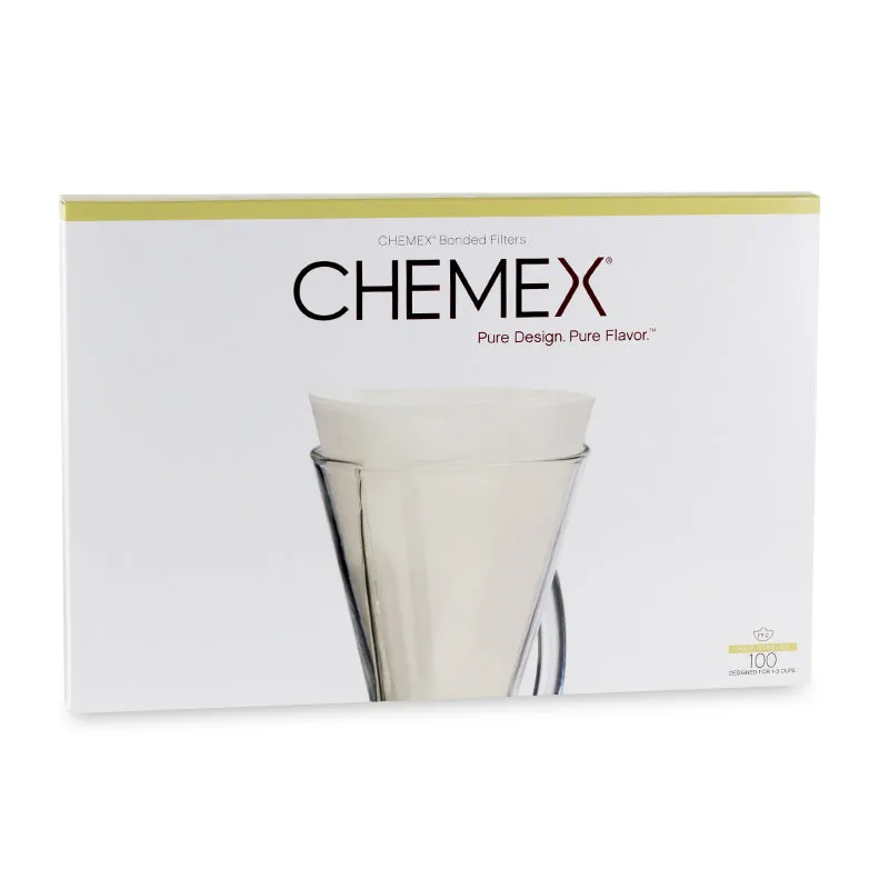 Chemex Bonded Filters FP-2 Unfolded Half Moon