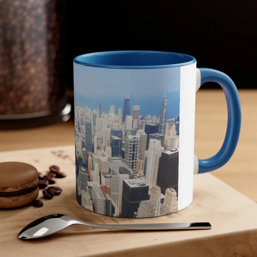 Chicago Skyline Accent Coffee Mug, 11oz