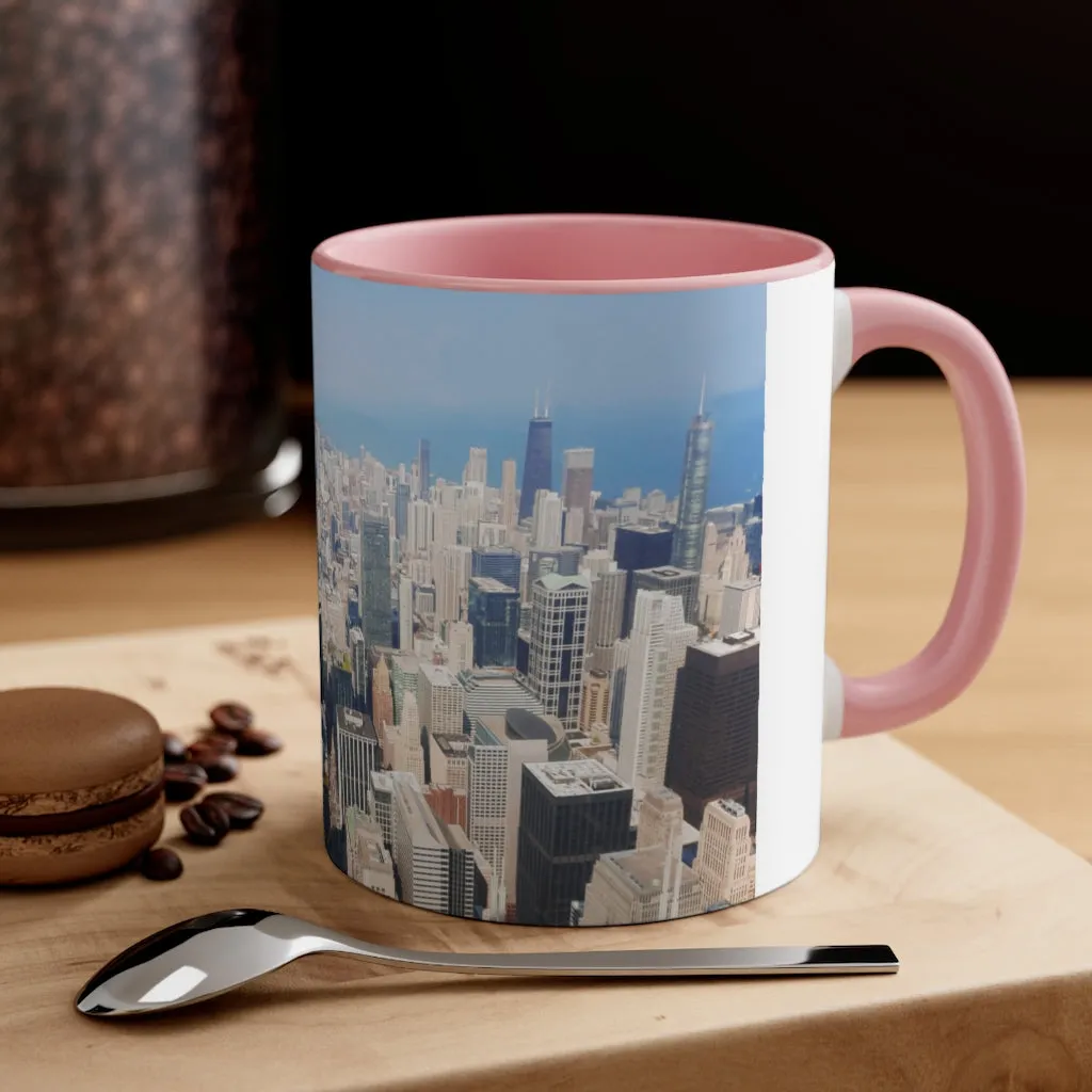 Chicago Skyline Accent Coffee Mug, 11oz