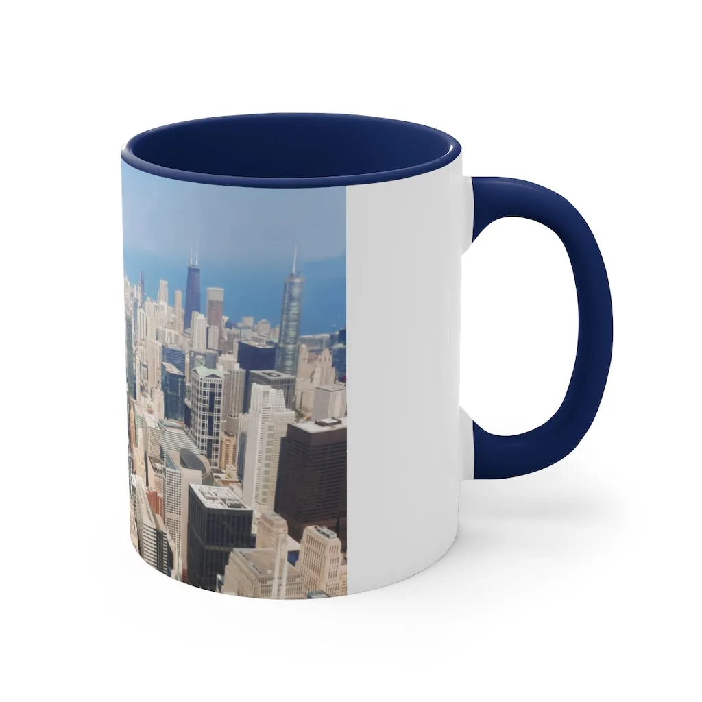 Chicago Skyline Accent Coffee Mug, 11oz