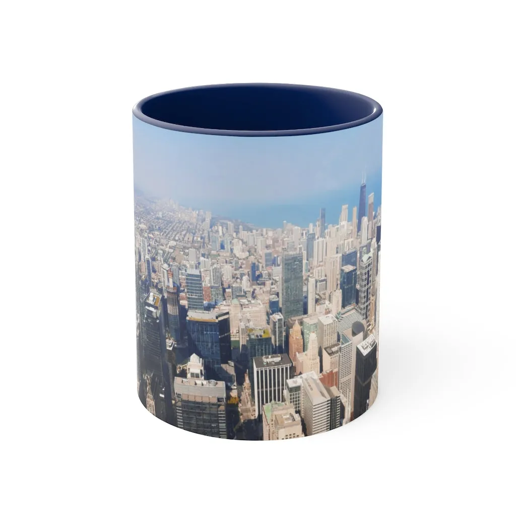 Chicago Skyline Accent Coffee Mug, 11oz