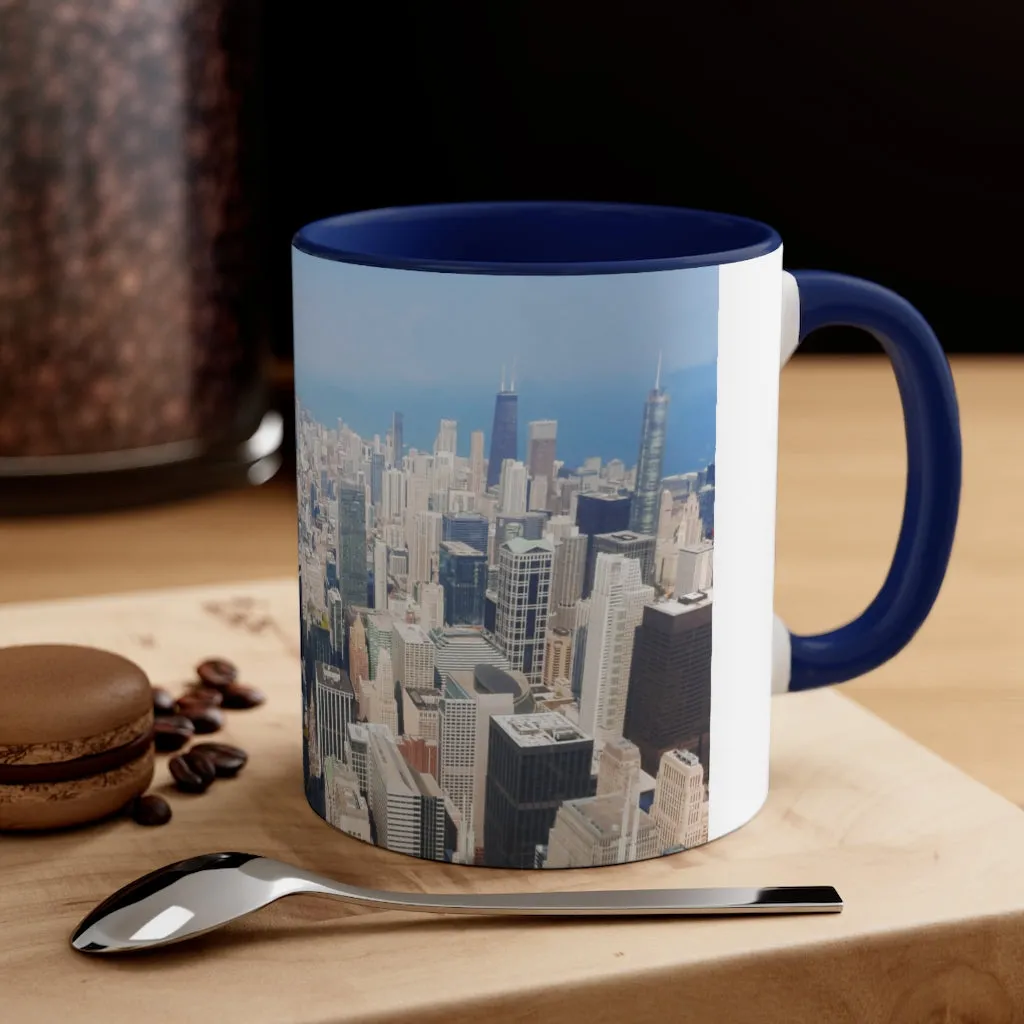 Chicago Skyline Accent Coffee Mug, 11oz