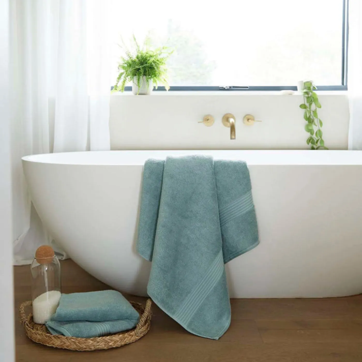 Christy Supreme Hygro Towel | Mineral Blue