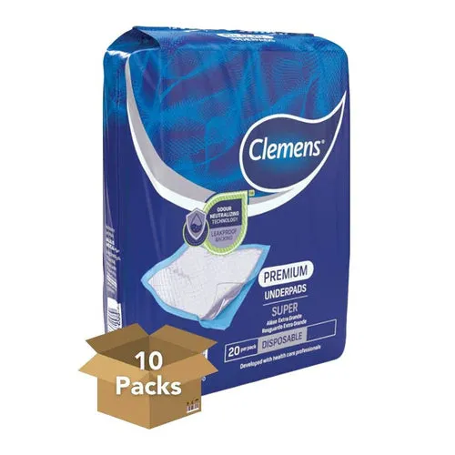 Clemens Disposable Linen Saver (Bulk order)