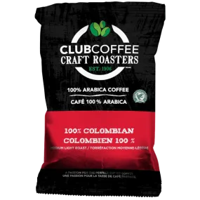 Club Coffee Craft Roasters 11CL104-100COL42X2 - Pouches - 100% Colombian (42x2oz) | Denson CFE