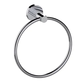 COMO Hand Towel Ring Chrome