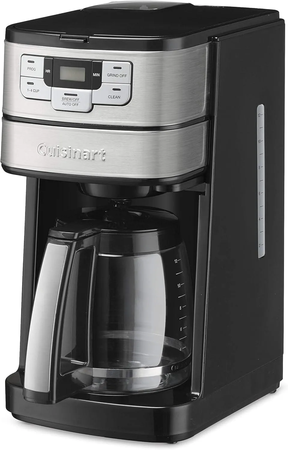 Cuisinart Grind & Brew 12-Cup Coffeemaker, Black – Certified Refurbished